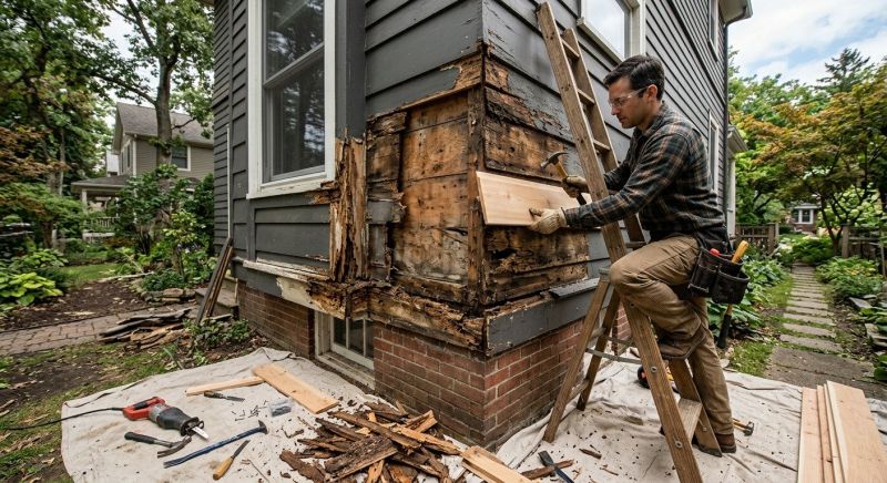 Decayed Wood Replacement in Alpharetta, GA