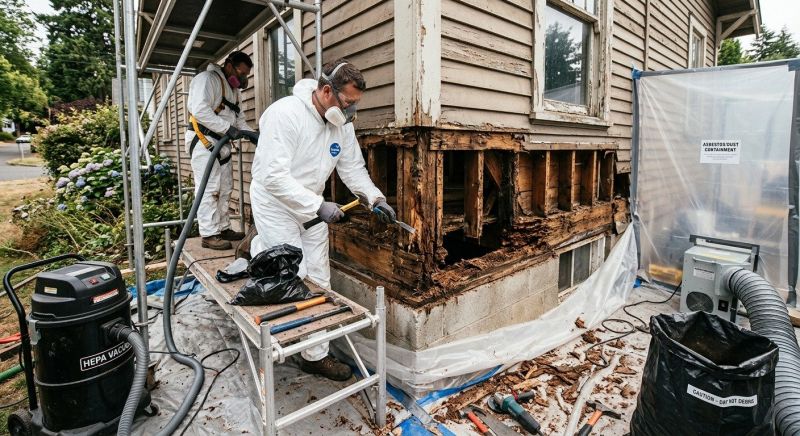 Dry Rot Remediation in Conroe, TX