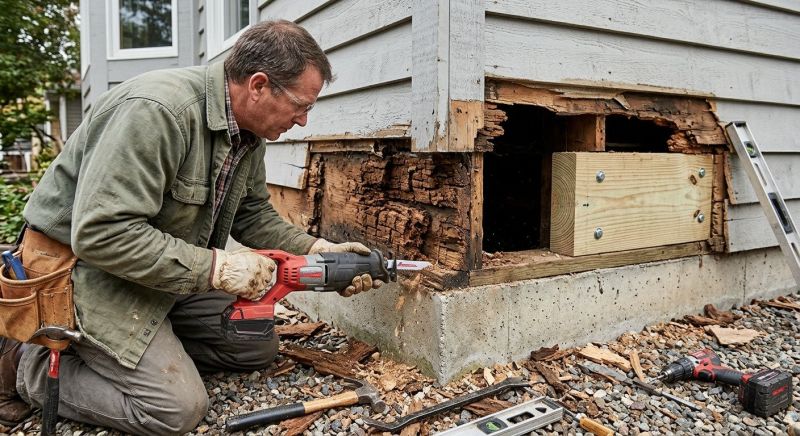 Structural Rot Repair in Kansas City, KS