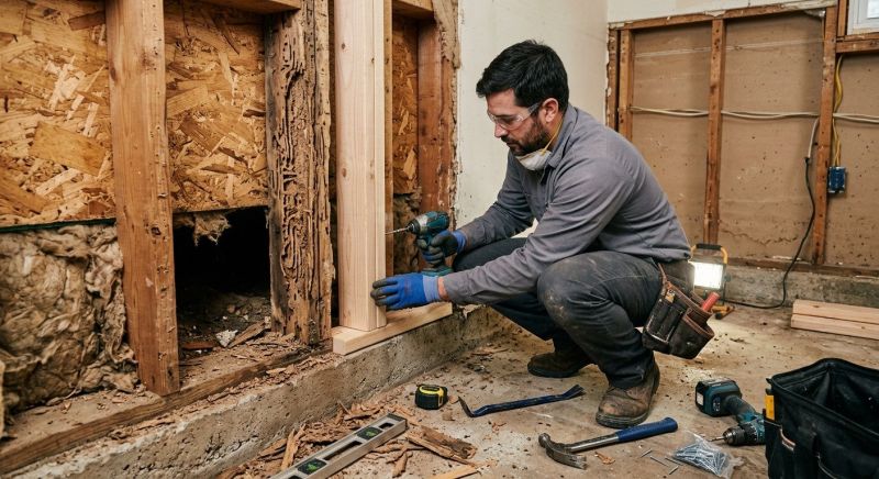 Termite Damage Repair Service in Kansas City, MO