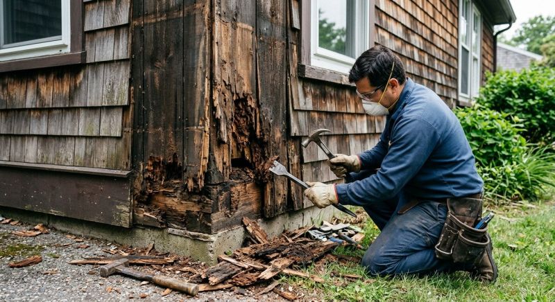 Wood Rot Removal in Roswell, GA