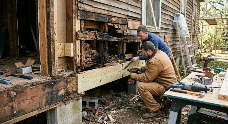 Wood Rot Repair in Kansas City, KS